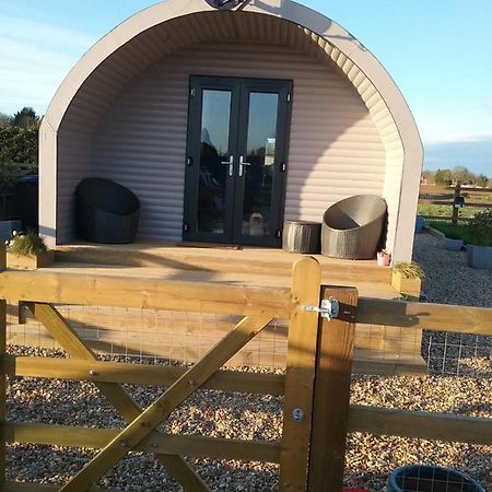 Heated Supersize Glamping Pod With Ensuite Bathroom, Wilburton, Nr Ely, Cambs Bagian luar foto